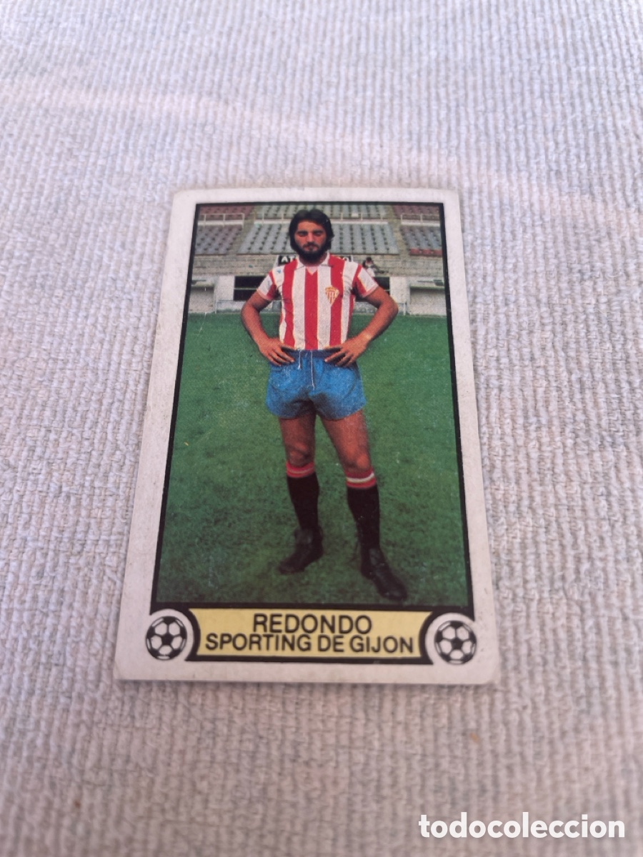 Cromos de f&uacute;tbol: LIGA 79-80 Este REDONDO SPORTING DE GIJON Nuevo