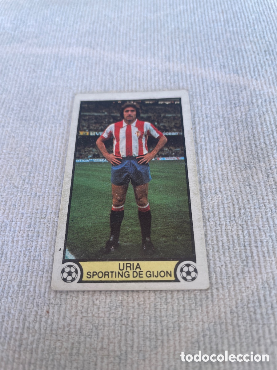 Cromos de f&uacute;tbol: LIGA 79-80 Este URIA SPORTING DE GIJON Nuevo