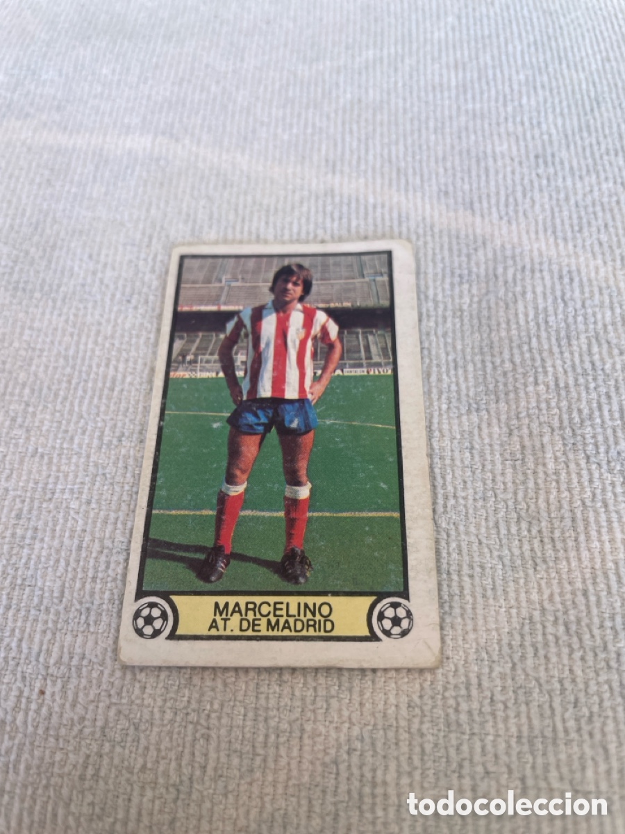 Figurine di Calcio: LIGA 79-80 Este MARCELINO AT. DE MADRID Nuevo