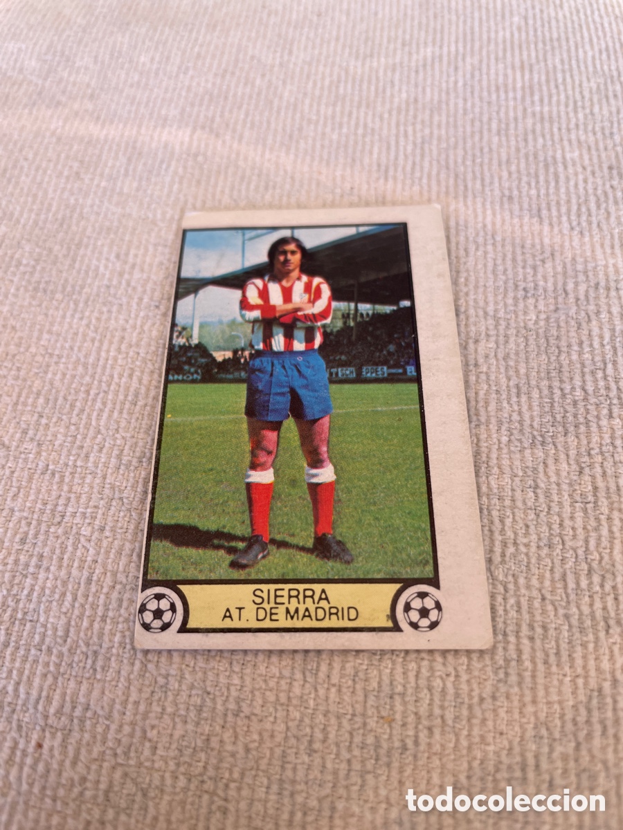 Figurine di Calcio: LIGA 79-80 Este SIERRA AT. DE MADRID Nuevo