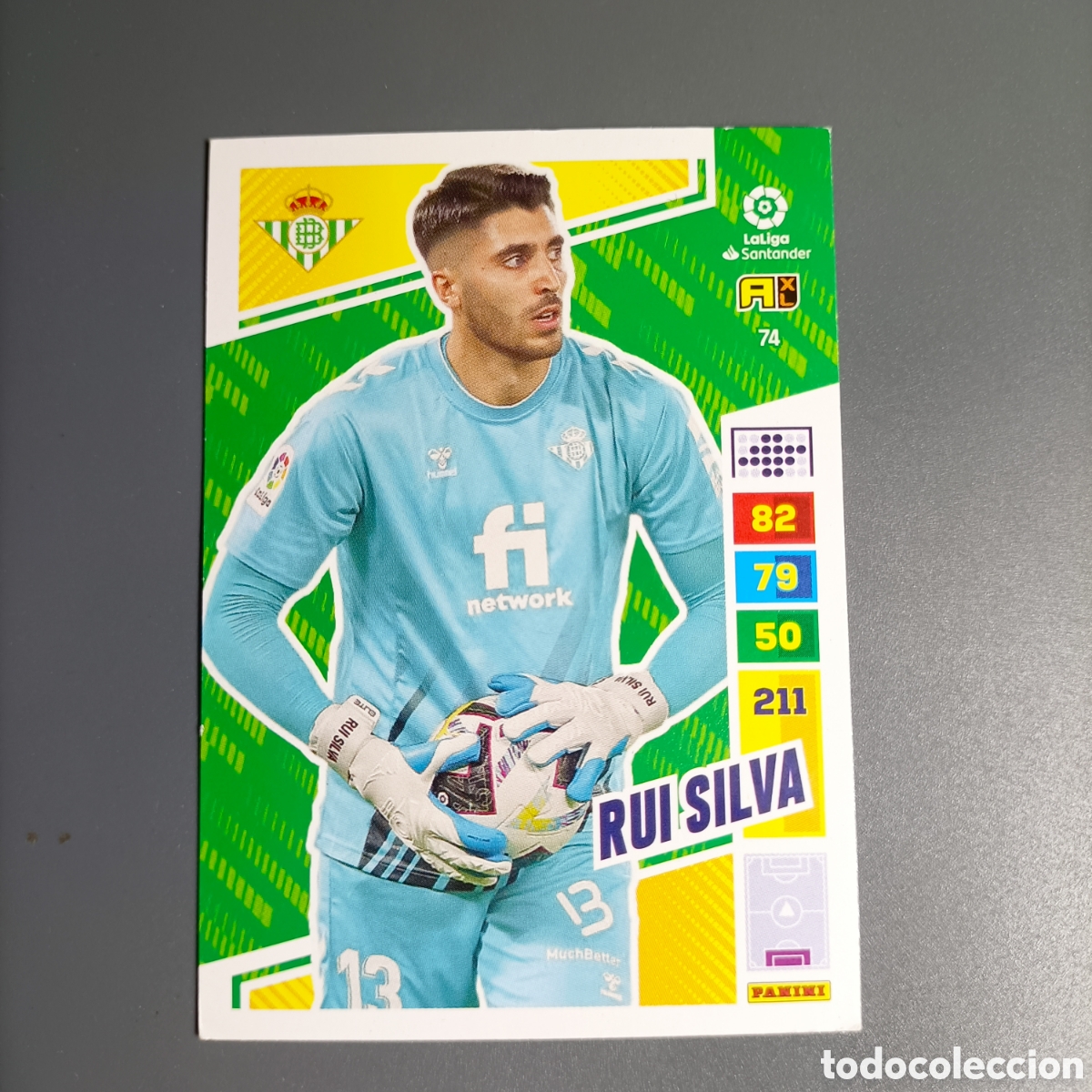 Cromos de f&uacute;tbol: ADRENALYN LIGA 2022-2023 (BETIS) №74 RUI SILVA