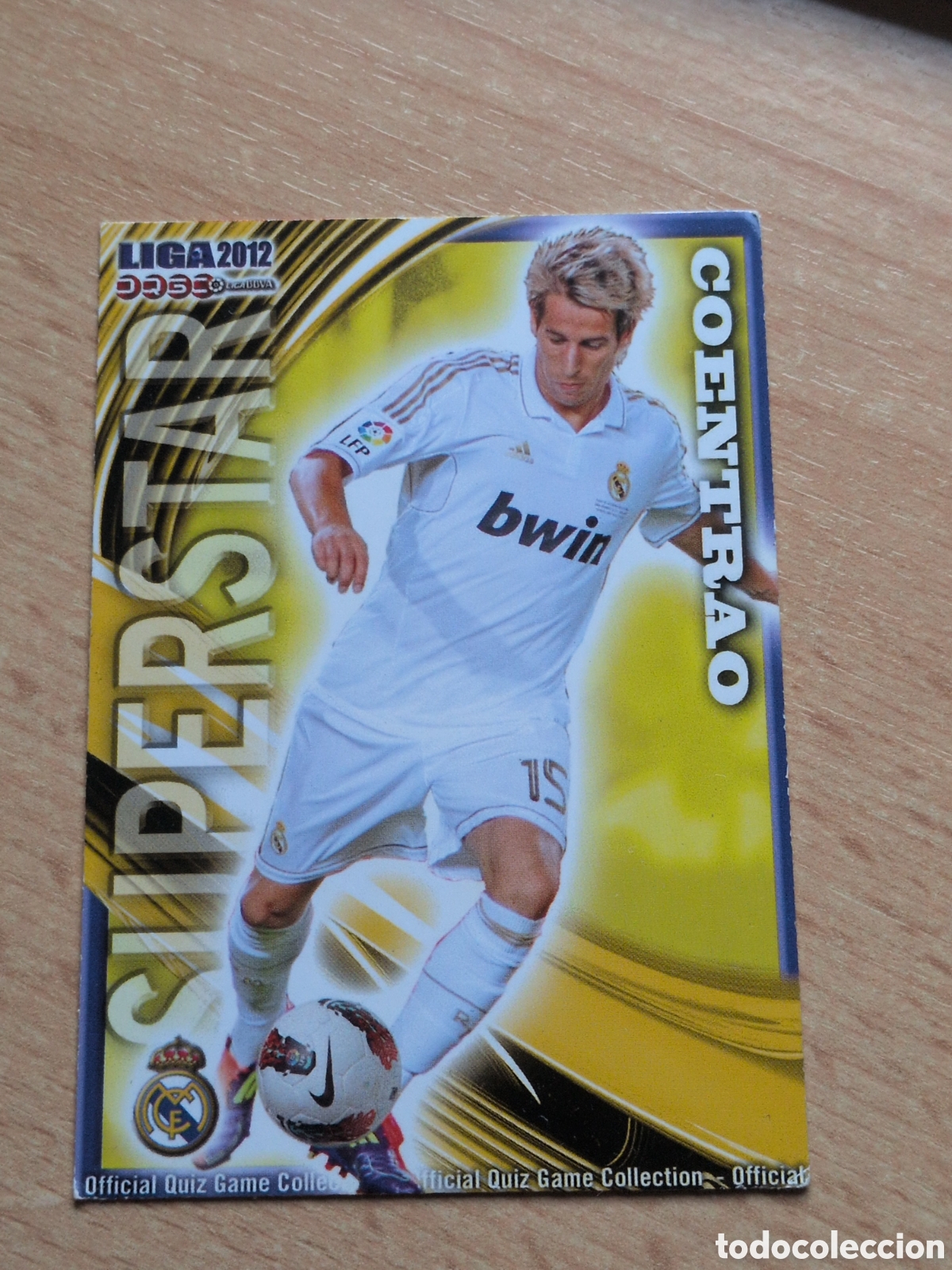 Cromos de f&uacute;tbol: Coentrao Superstar Real Madrid Mundicromo 2012 n&uacute;mero 51