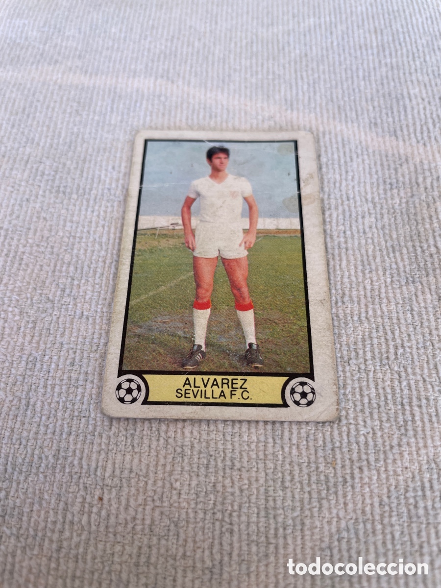 Cromos de f&uacute;tbol: LIGA 79-89 Este ALVAREZ SEVILLA F.C. Sin pegar