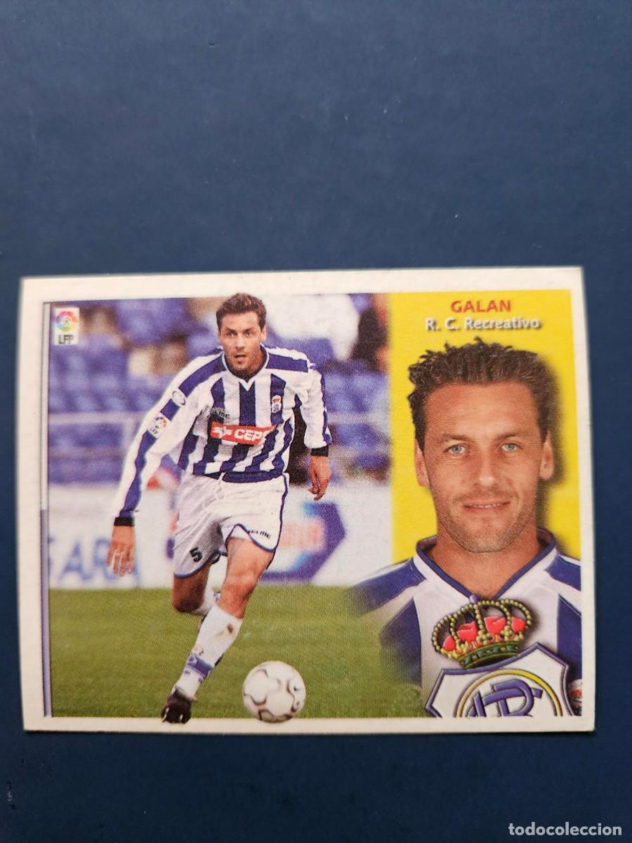 Cromos de f&uacute;tbol: GALAN RECREATIVO LIGA ESTE 02 03 2002 2003 SIN PEGAR NUNCA PEGADO