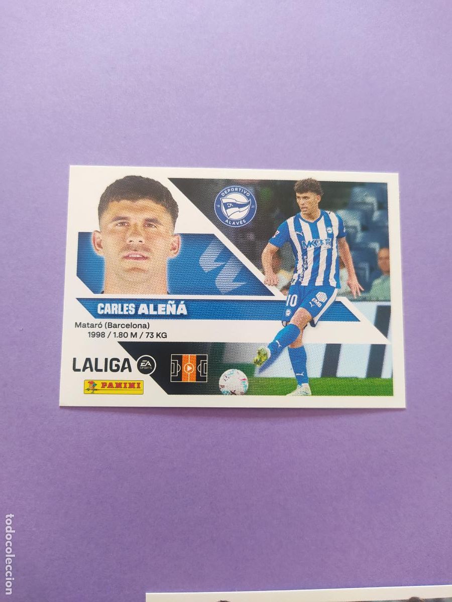 Cromos de f&uacute;tbol: LIGA ESTE 2026 2027 26 27 NUEVO - DEPORTIVO ALAVES N&ordm; 14 ALE&Ntilde;A