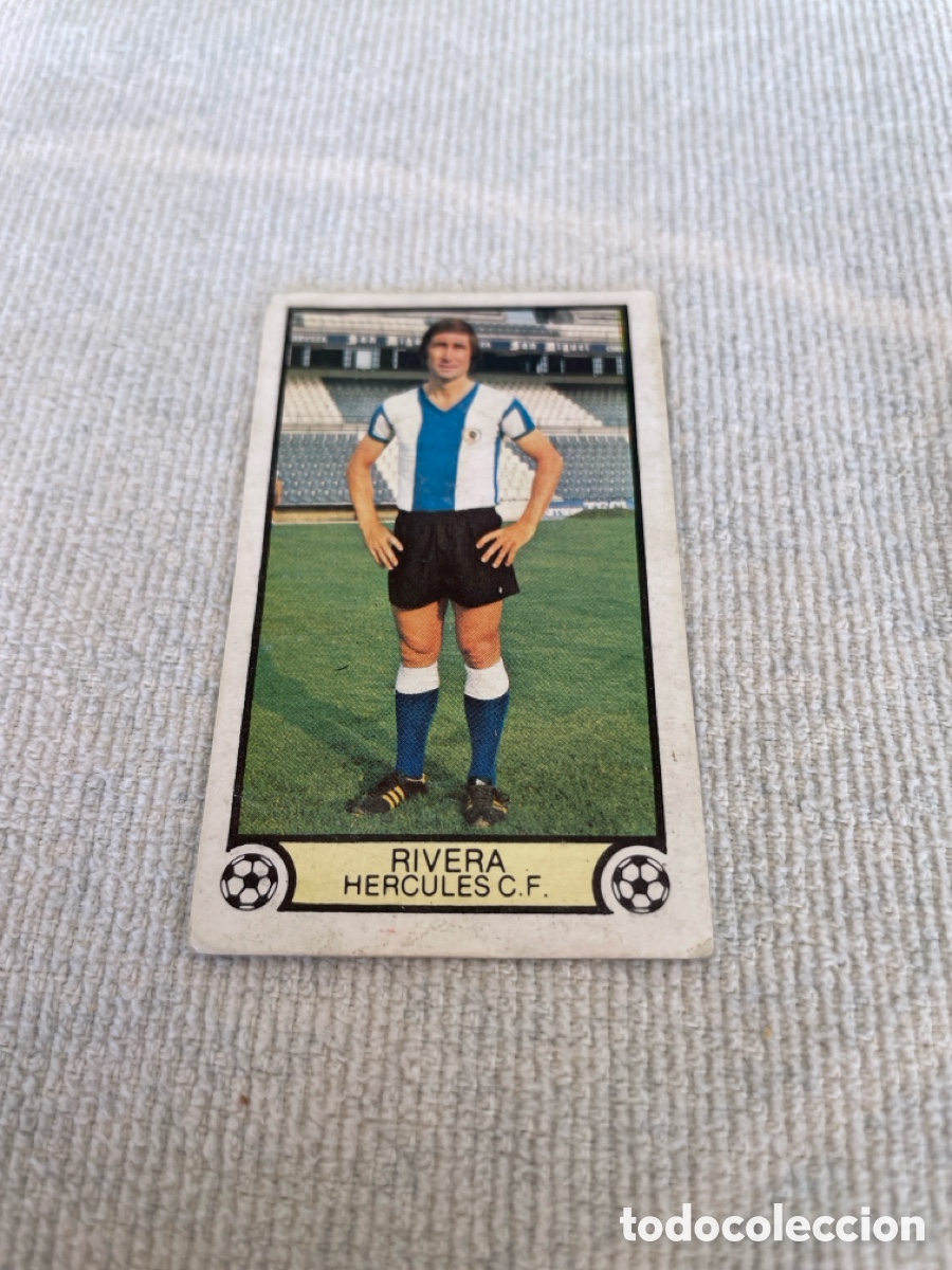 Cromos de f&uacute;tbol: LIGA 79-80 Este RIVERA HERCULES C.F. Nuevo