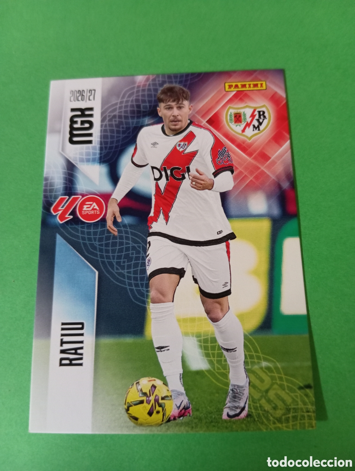 Cromos de f&uacute;tbol: Ratiu Rayo Vallecano n&deg;292 / PANINI MEGACRACKS 2026/2027