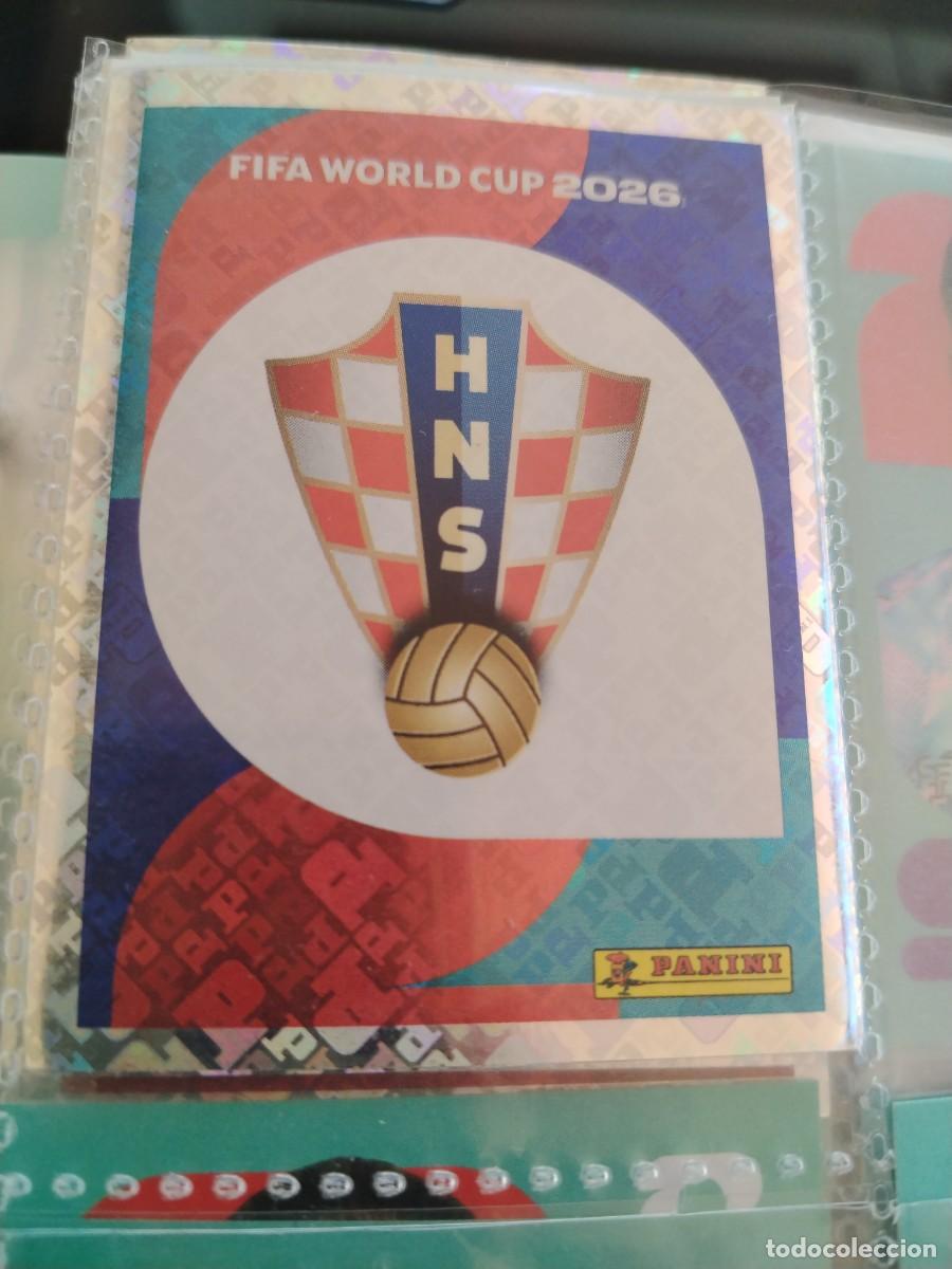 Cromos de f&uacute;tbol: CROMO MUNDIAL 2026 CROACIA CRO 1
