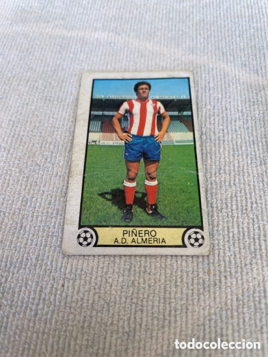 Figurine di Calcio: LIGA 79-80 Este PI&Ntilde;ERO A.D. ALMERIA Sin pegar