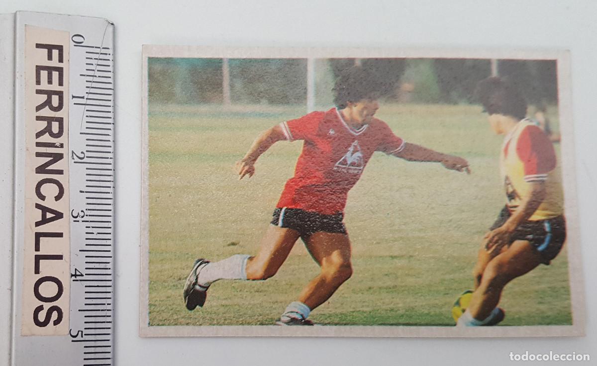 Cartes &agrave; collectionner de Football: DIEGO ARMANDO MARADONA, MIS DRIBLINGS 65, CROMO ESPORT SA, LIGA 1&ordf; DIVISI&Oacute;N 1984 85, SIN PEGAR