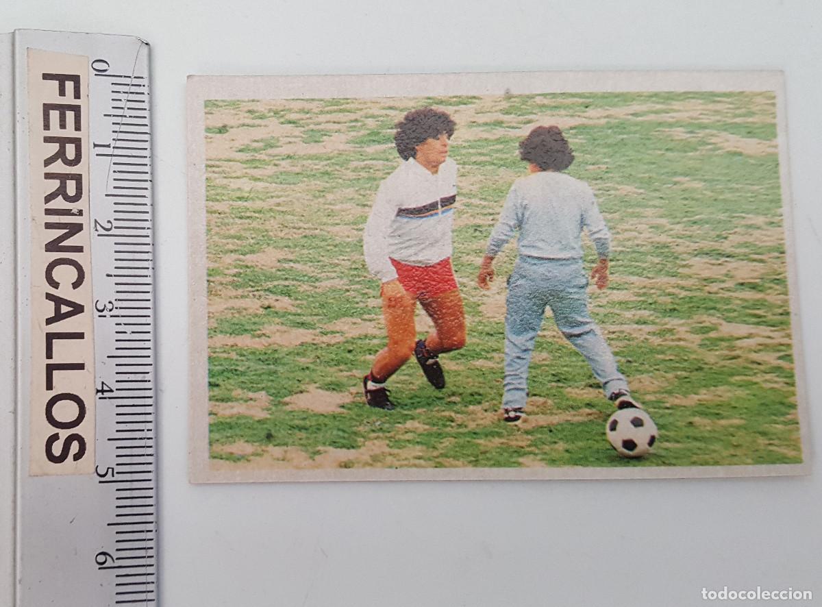 Football Stickers: DIEGO ARMANDO MARADONA, MIS DRIBLINGS 64, CROMO ESPORT SA, LIGA 1&ordf; DIVISI&Oacute;N 1984 85, SIN PEGAR