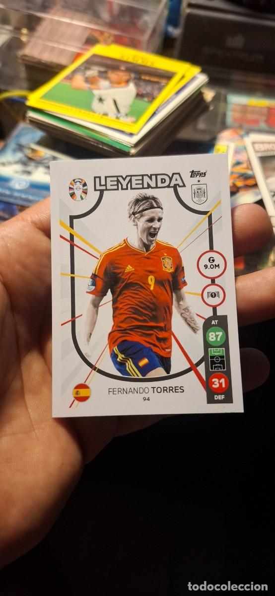 Cartes &agrave; collectionner de Football: Fernando Torres 94 - Leyenda - Topps Match Attax All-Stars Euro 2024 Lidl