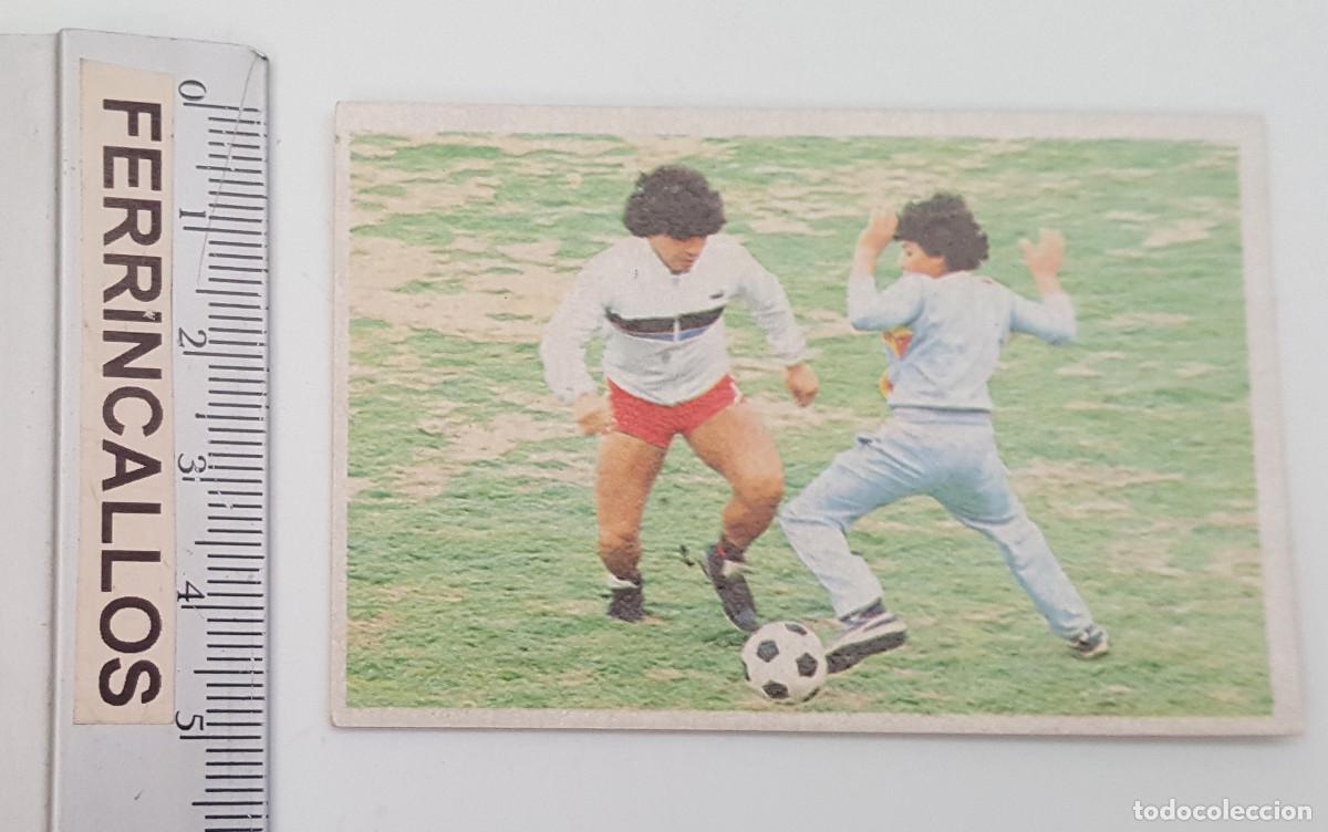 Cromos de Futebol: DIEGO ARMANDO MARADONA, MIS DRIBLINGS 60, CROMO ESPORT SA, LIGA 1&ordf; DIVISI&Oacute;N 1984 85, SIN PEGAR