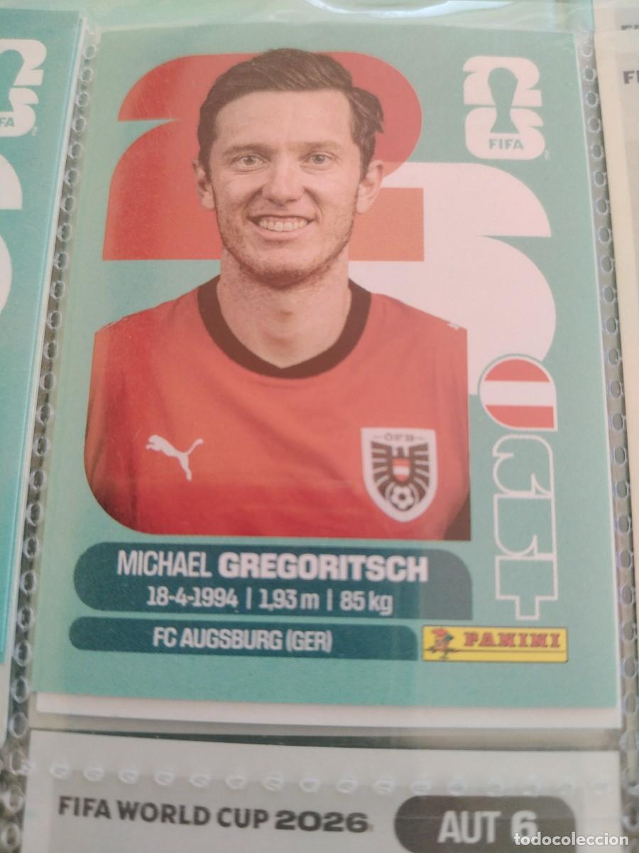 Cromos de f&uacute;tbol: CROMO MUNDIAL 2026 AUSTRIA AUT 19