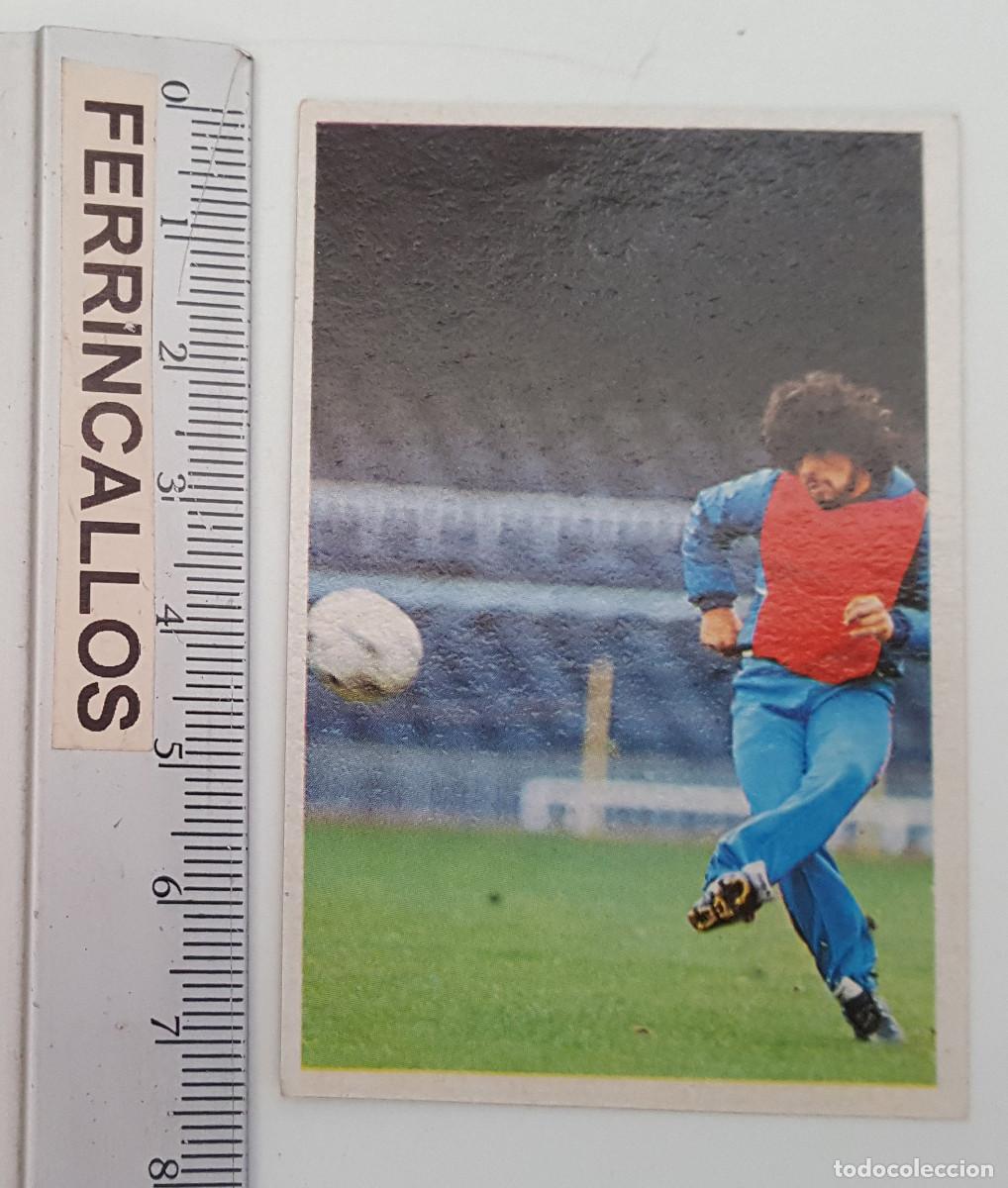 Cromos de f&uacute;tbol: DIEGO ARMANDO MARADONA, MIS PASES 56, CROMO ESPORT SA, LIGA 1&ordf; DIVISI&Oacute;N 1984 85, SIN PEGAR