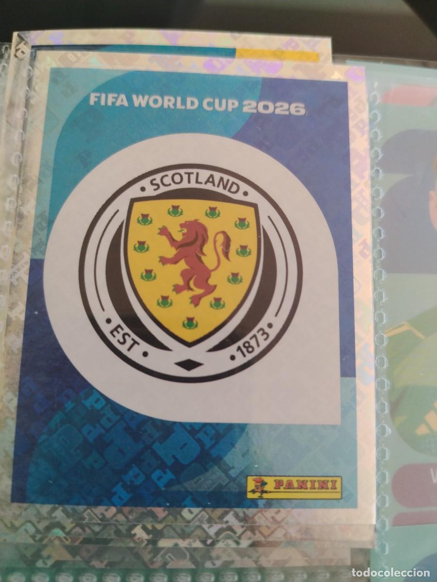 Cromos de f&uacute;tbol: CROMO MUNDIAL 2026 ESCOCIA SCO 1