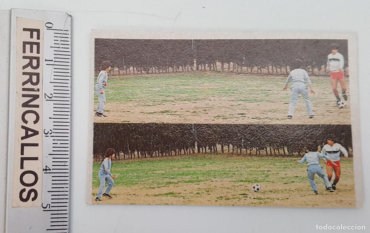 Cromos de Futebol: DIEGO ARMANDO MARADONA, MIS PASES 52, CROMO ESPORT SA, LIGA 1&ordf; DIVISI&Oacute;N 1984 85, SIN PEGAR
