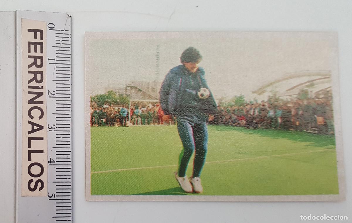 Cromos de f&uacute;tbol: DIEGO ARMANDO MARADONA, MIS HABILIDADES 49, CROMO ESPORT SA, LIGA 1&ordf; DIVISI&Oacute;N 1984 85, SIN PEGAR