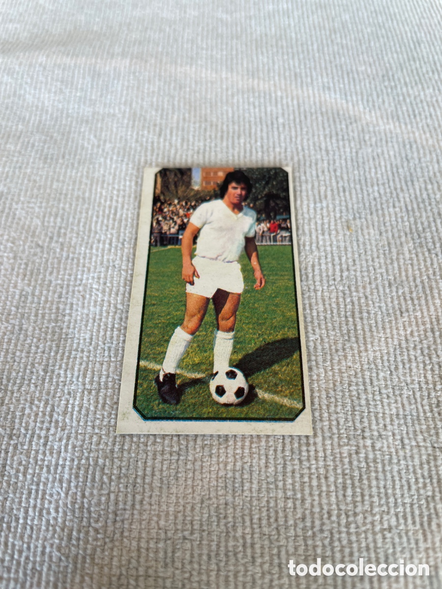 Cromos de f&uacute;tbol: LIGA 77/78 Este ULTIMOS FICHAJES 4 JUANITO REAL MADRID Despegado