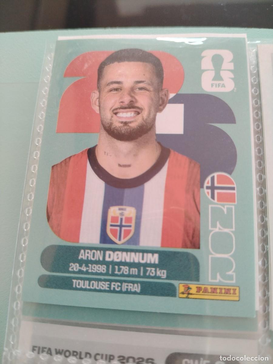 Cromos de f&uacute;tbol: CROMO MUNDIAL 2026 NORUEGA NOR 17