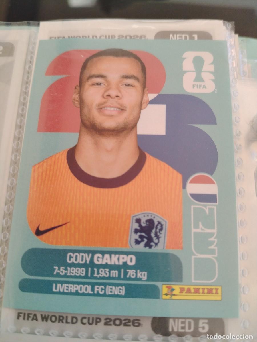 Cromos de f&uacute;tbol: CROMO MUNDIAL 2026 HOLANDA NED 20