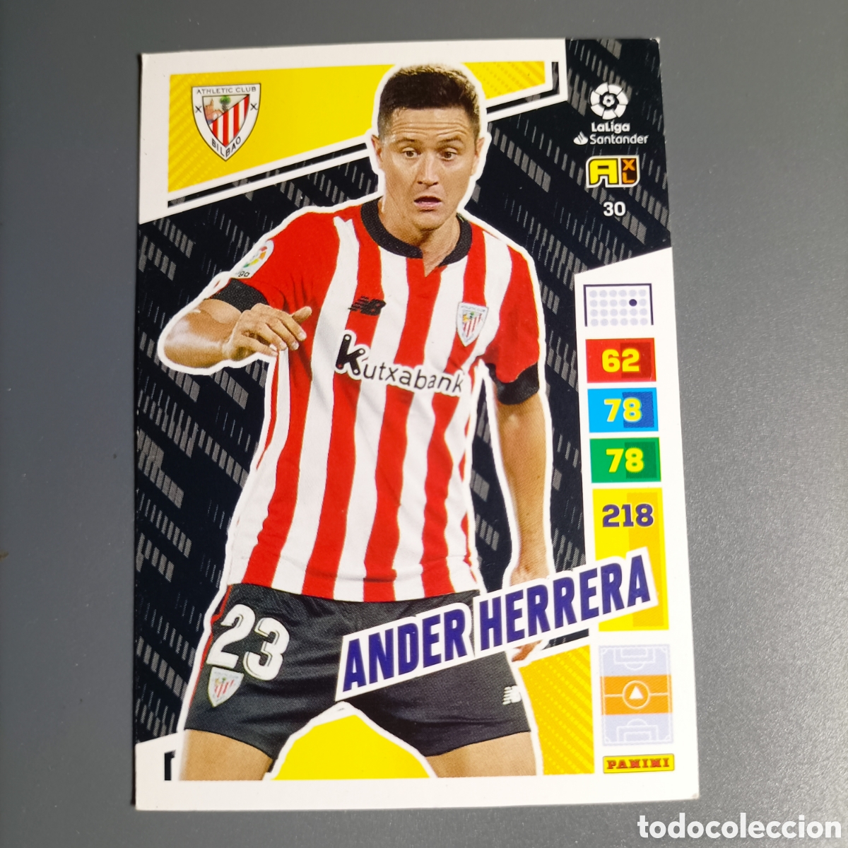 Cromos de f&uacute;tbol: ADRENALYN LIGA 2022-2023 (ATHLETIC) №30 ANDER HERRERA