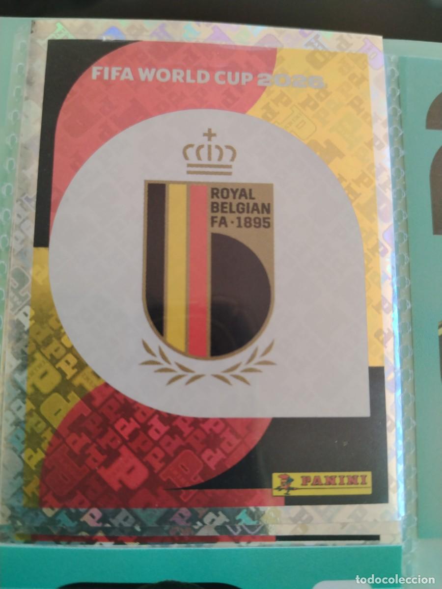 Cromos de f&uacute;tbol: CROMO MUNDIAL 2026 BELGICA BEL 1