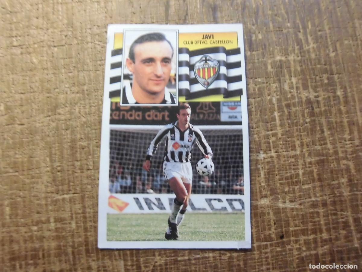 Cromos de Futebol: JAVI CASTELL&Oacute;N LIGA 90-91 EDICIONES ESTE CROMO RECUPERADO