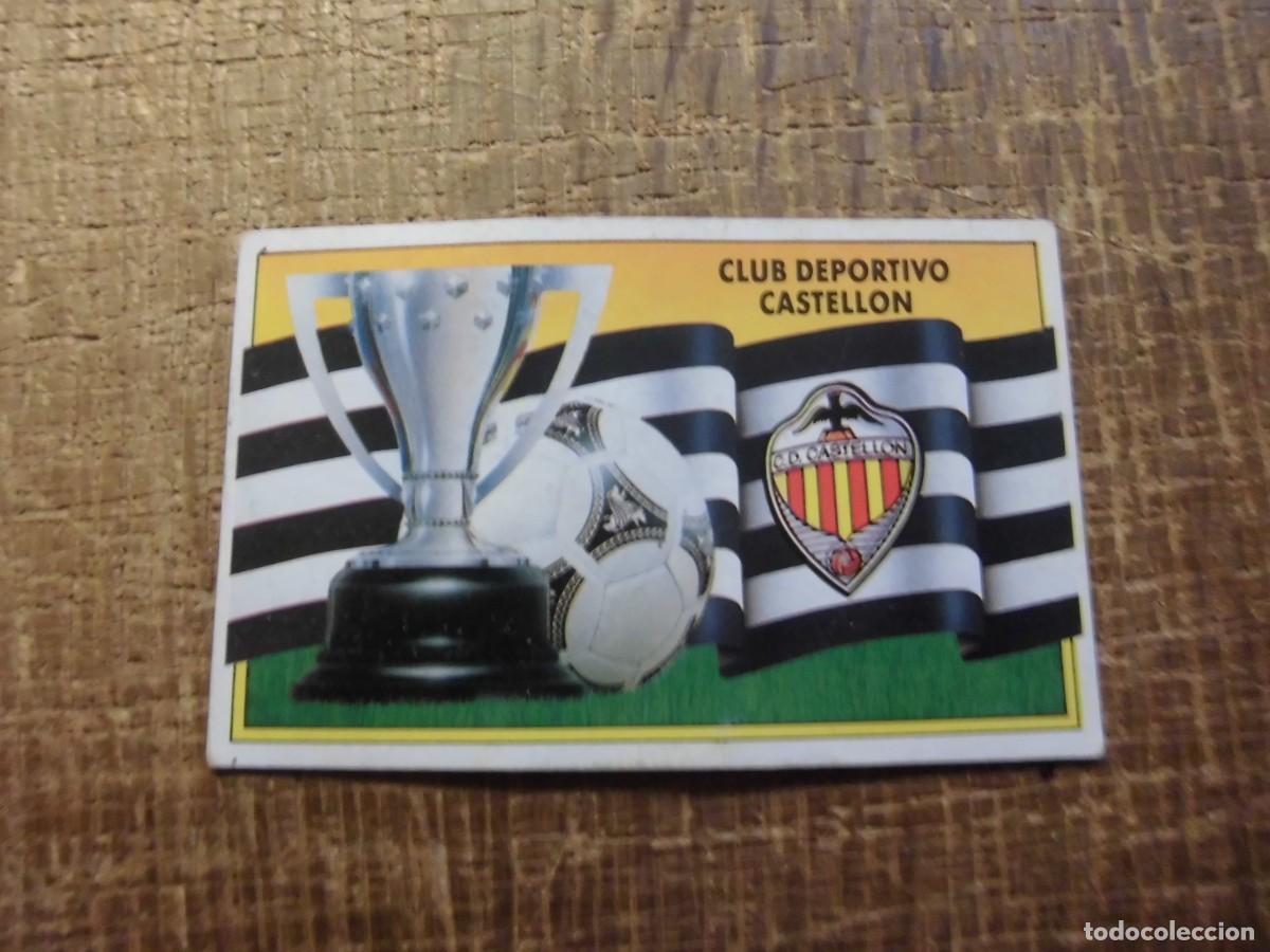 Cromos de Futebol: ESCUDO CASTELL&Oacute;N LIGA 90-91 EDICIONES ESTE CROMO RECUPERADO