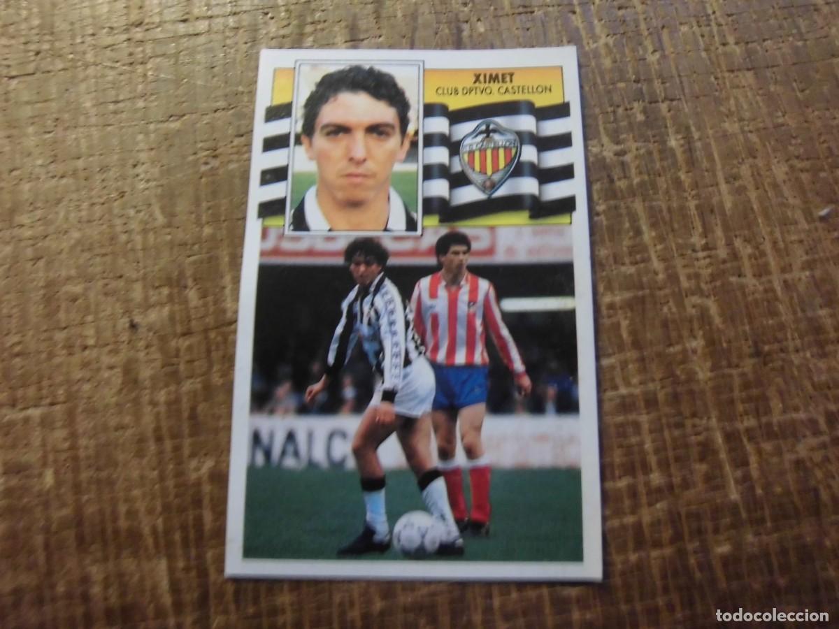 Cromos de Futebol: XIMET CASTELL&Oacute;N LIGA 90-91 EDICIONES ESTE CROMO RECUPERADO