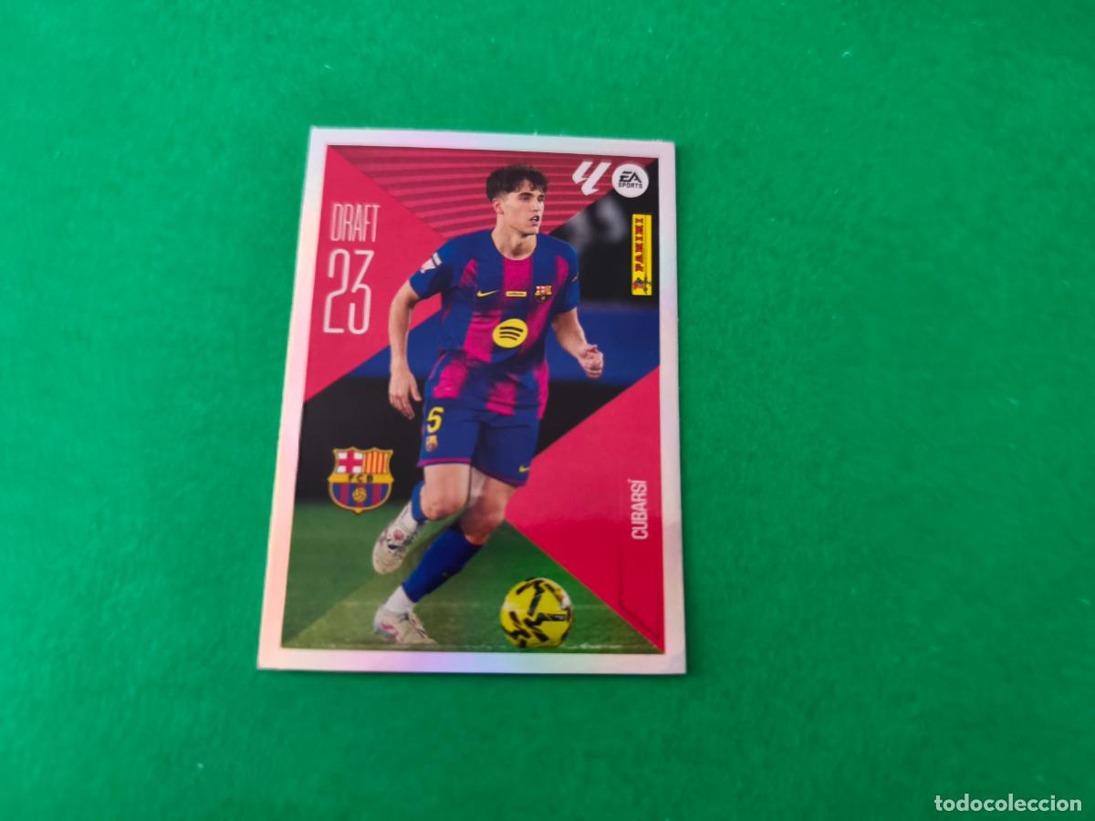 Cromos de Futebol: CROMO FUTBOL CUBARSI F.C.BARCELONA SIN PEGAR N&ordm; 6 DRAFT 23 LIGA ESTE 2026-2027/26-27