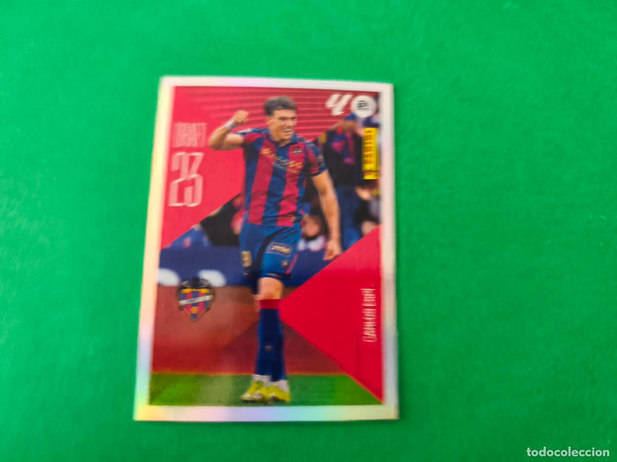 Cromos de Futebol: CROMO FUTBOL CARLOS ESPI U.D.LEVANTE SIN PEGAR N&ordm; 4 DRAFT 23 LIGA ESTE 2026-2027/26-27