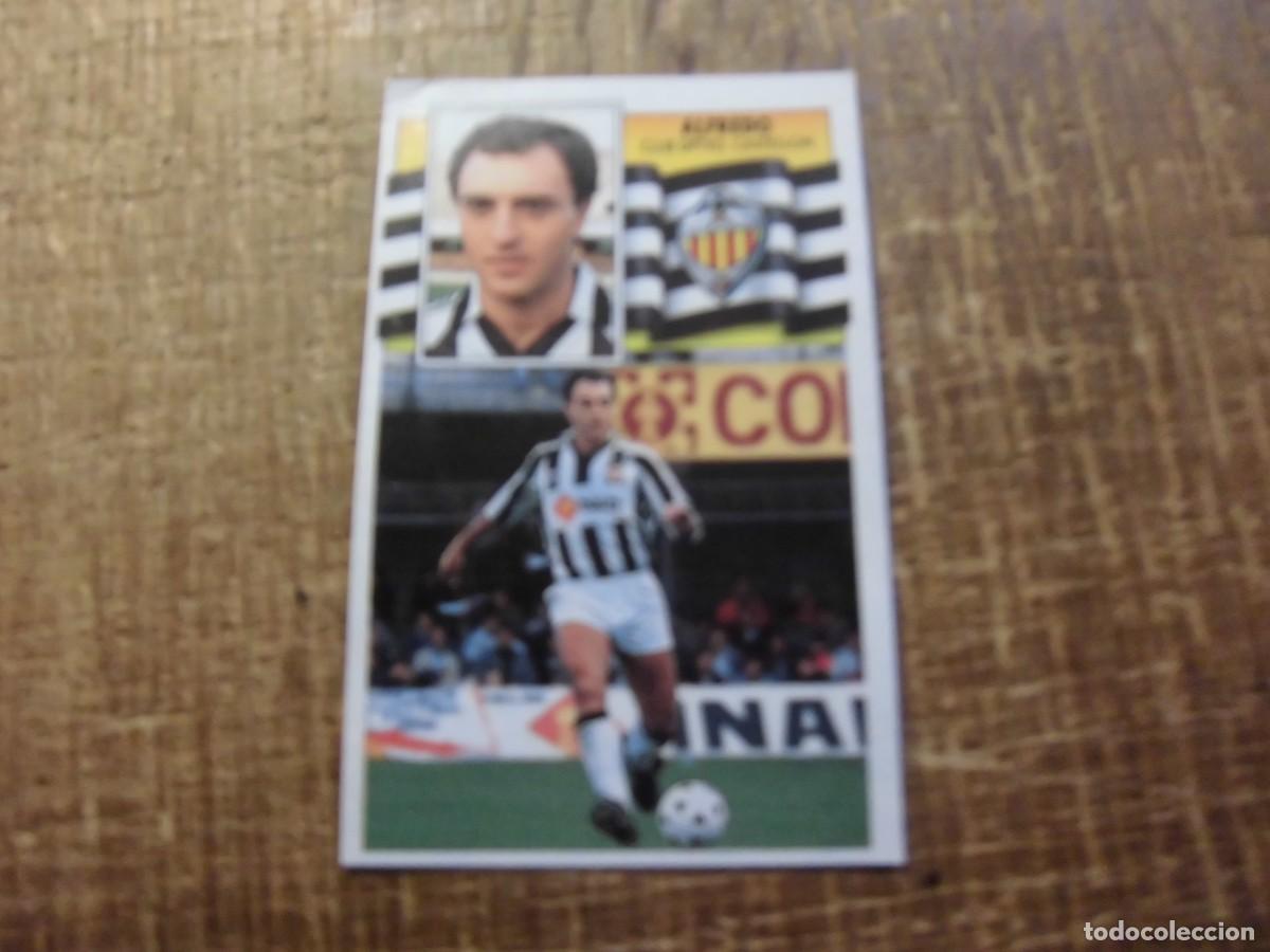 Cromos de Futebol: ALFREDO CASTELL&Oacute;N LIGA 90-91 EDICIONES ESTE CROMO RECUPERADO