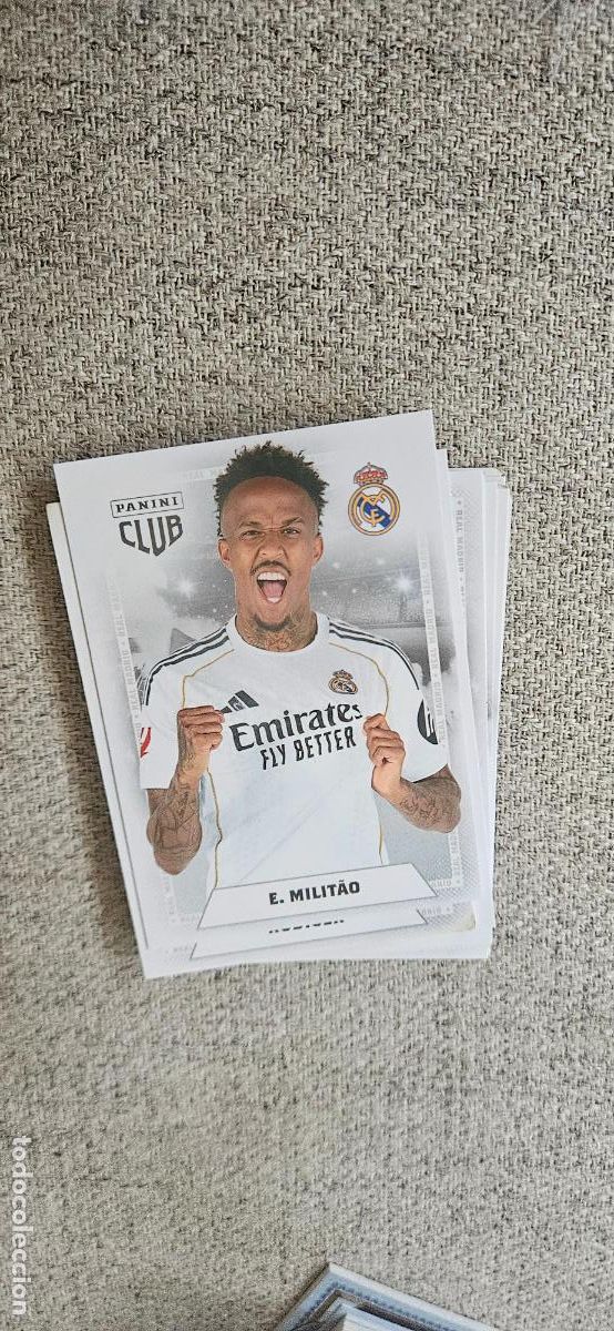 Cromos de Futebol: E. Milit&atilde;o - 10 - Real Madrid - Jugador - liga 2025 2026 25 26 real madrid panini set extra
