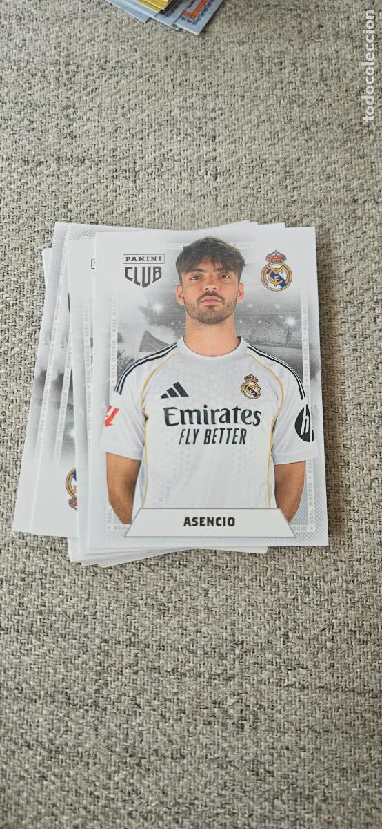 Cromos de Futebol: Asencio - 13 - Real Madrid - Jugador - liga 2025 2026 25 26 real madrid panini set extra esp