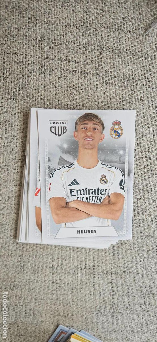 Cromos de Futebol: Huijsen - 12 - Real Madrid - Fichaje - liga 2025 2026 25 26 real madrid panini set extra esp