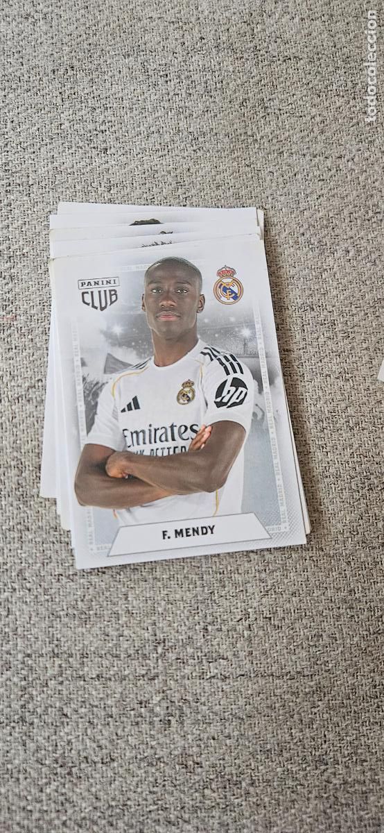 Cromos de Futebol: F. Mendy - 16 - Real Madrid - Jugador - liga 2025 2026 25 26 real madrid panini set extra es