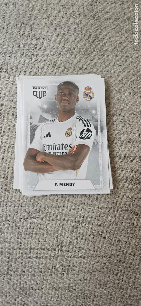 Cromos de Futebol: F. Mendy - 16 - Real Madrid - Jugador - liga 2025 2026 25 26 real madrid panini set extra es