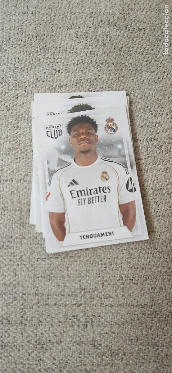 Cromos de Futebol: Tchouameni - 18 - Real Madrid - Jugador - liga 2025 2026 25 26 real madrid panini set extra