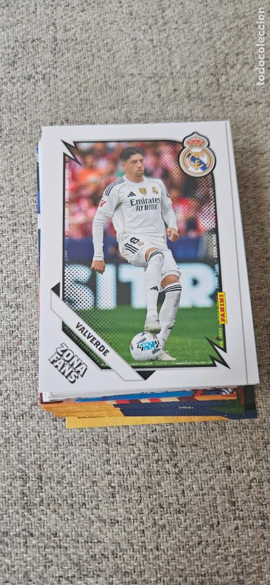 Fu&szlig;ball-Sticker: Valverde - 37 - Real Madrid - Zona Fans - liga 2025 2026 25 26 real madrid panini set extra