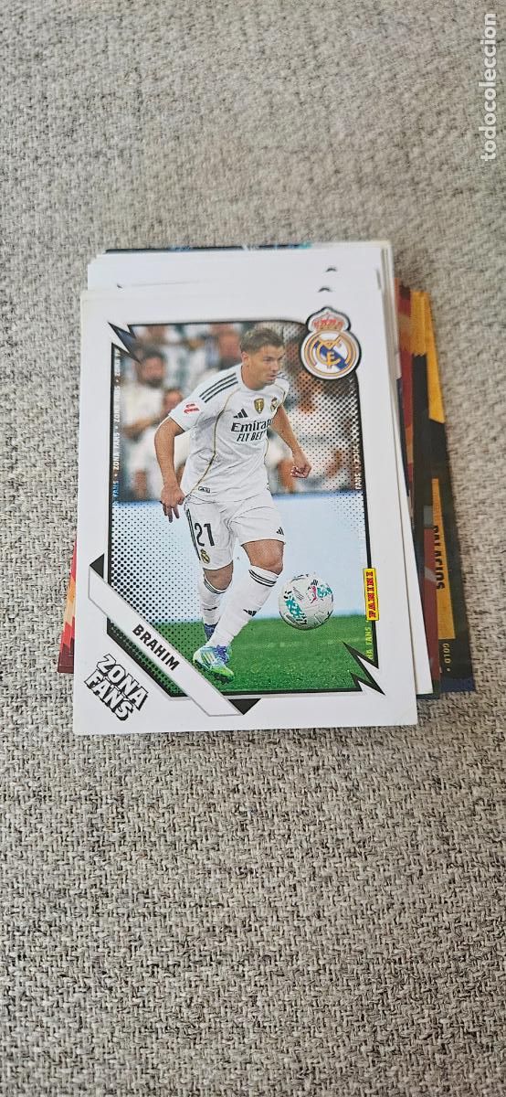 Fu&szlig;ball-Sticker: Brahim - 41 - Real Madrid - Zona Fans - liga 2025 2026 25 26 real madrid panini set extra es