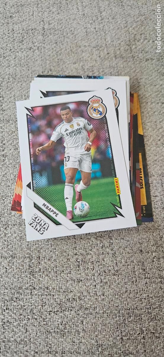 Cromos de Futebol: Mbapp&eacute; - 42 - Real Madrid - Zona Fans - liga 2025 2026 25 26 real madrid panini set extra es