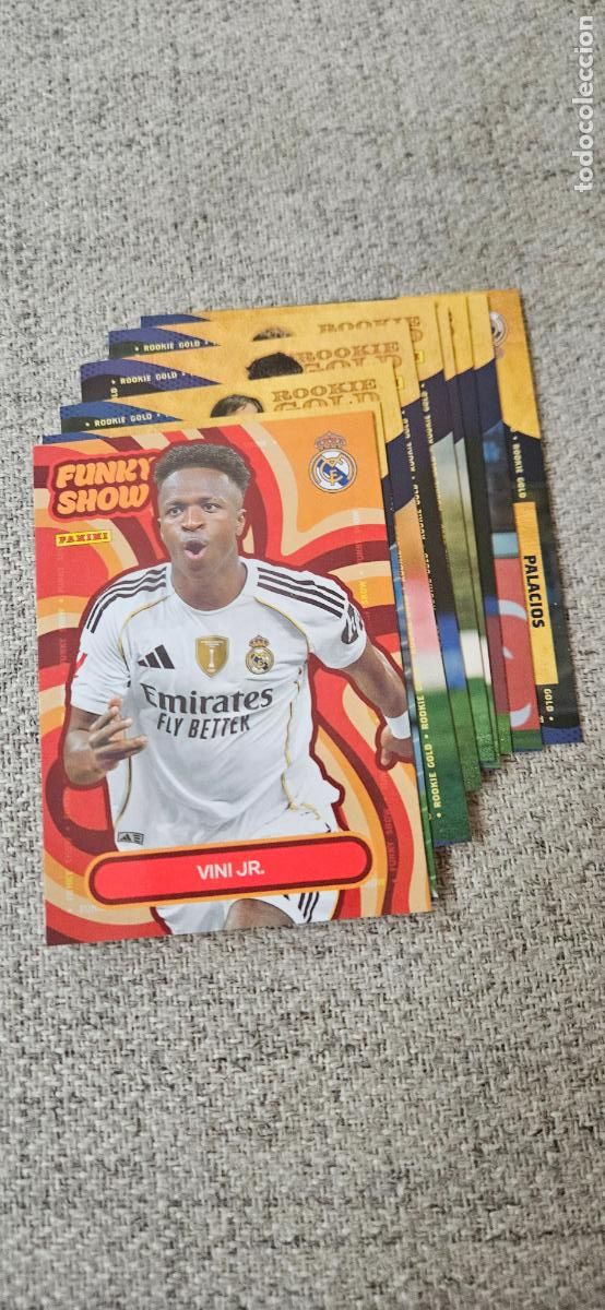 Fu&szlig;ball-Sticker: Vini Jr. - 54 - Real Madrid - Funky Show - liga 2025 2026 25 26 real madrid panini set extra