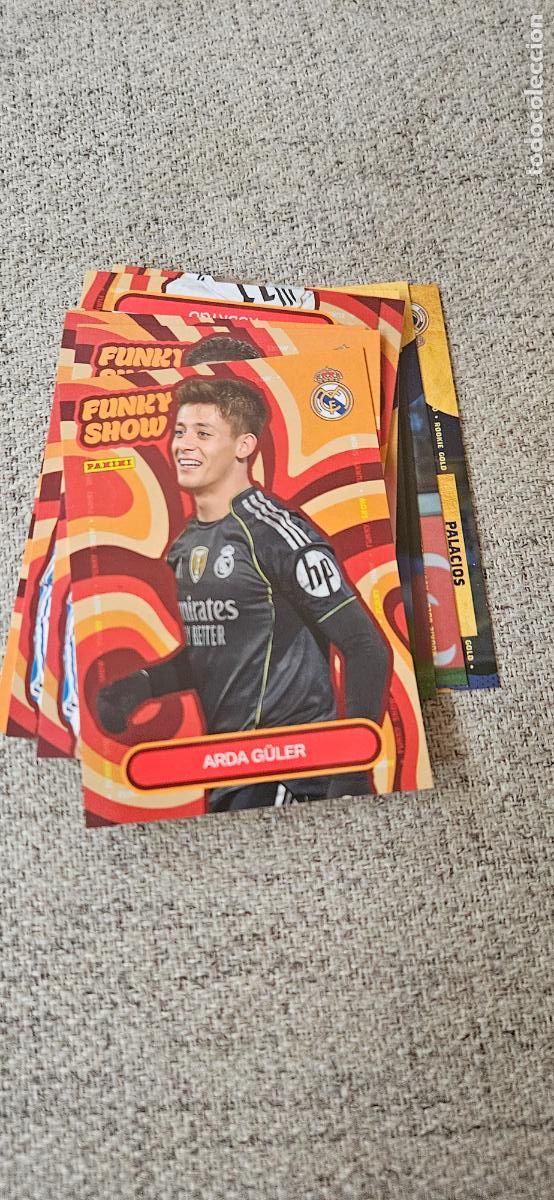 Fu&szlig;ball-Sticker: Arda G&uuml;ler - 50 - Real Madrid - Funky Show - liga 2025 2026 25 26 real madrid panini set ext