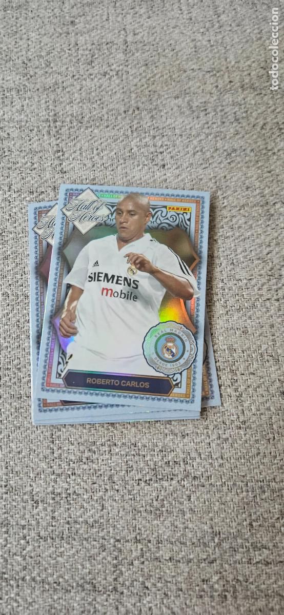 Fu&szlig;ball-Sticker: Roberto Carlos - HH3 - Real Madrid - Hall of Heroes - liga 2025 2026 25 26 real madrid panin