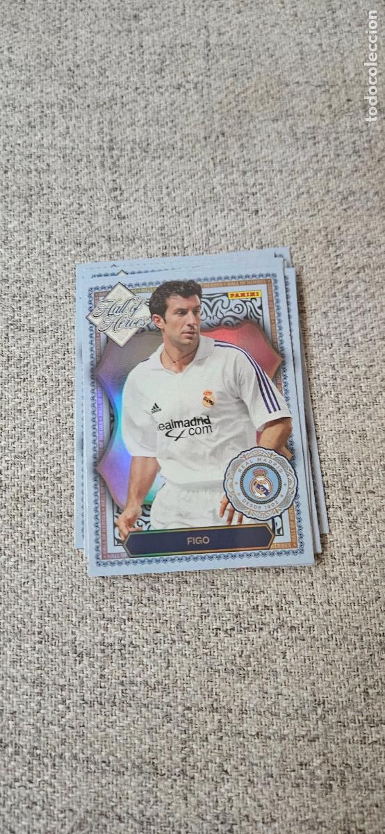 Cromos de f&uacute;tbol: Figo - HH4 - Real Madrid - Hall of Heroes - liga 2025 2026 25 26 real madrid panini set extr