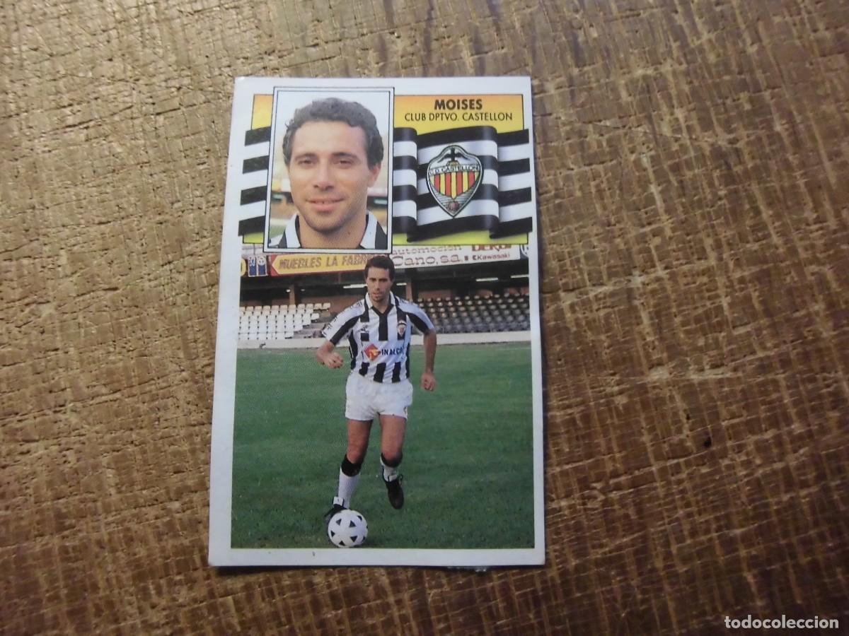 Cromos de f&uacute;tbol: MOIS&Eacute;S CASTELL&Oacute;N LIGA 90-91 EDICIONES ESTE CROMO RECUPERADO