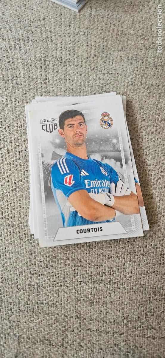 Cromos de f&uacute;tbol: Courtois - 6 - Real Madrid - Jugador - liga 2025 2026 25 26 real madrid panini set extra esp