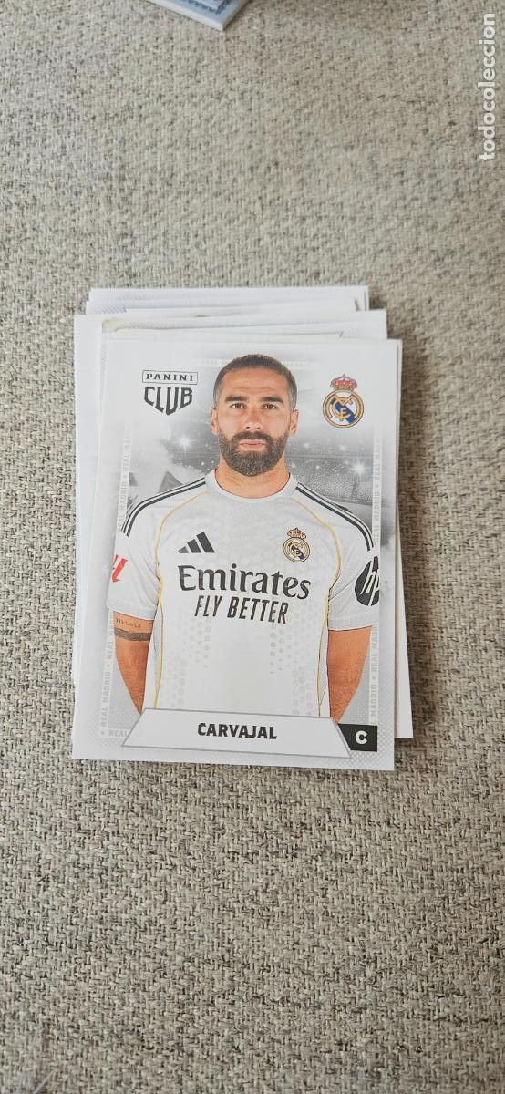 Cromos de f&uacute;tbol: Carvajal - 8 - Real Madrid - Jugador - liga 2025 2026 25 26 real madrid panini set extra esp
