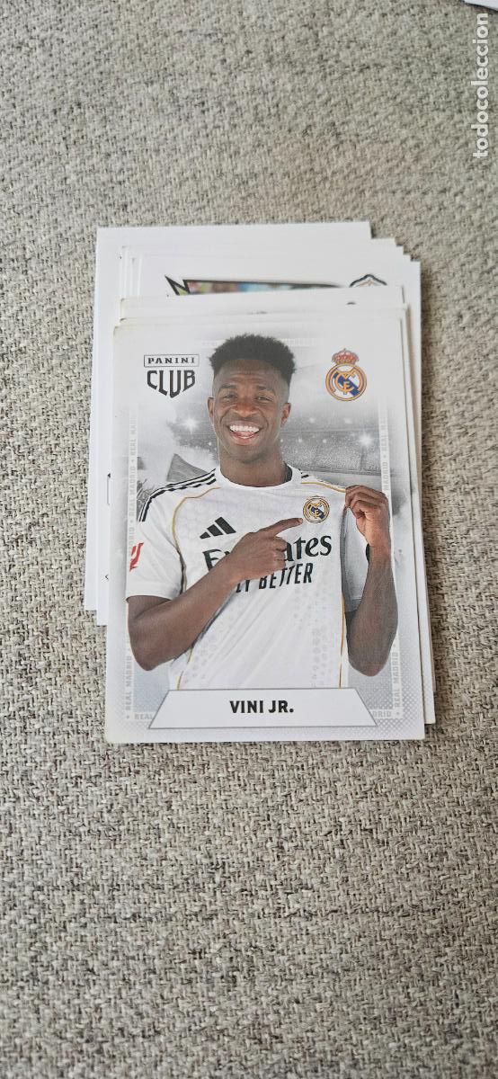 Cartes &agrave; collectionner de Football: Vini Jr. - 28 - Real Madrid - Jugador - liga 2025 2026 25 26 real madrid panini set extra es